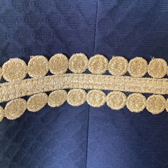 Lilly Pulitzer Navy Shift Dress Size 2 Like New! - Picture 3 of 10